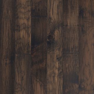 Mountain View 5 Hickory Hardwood Flooring in Acorn by Mannington