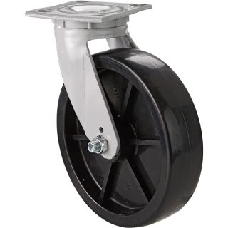 Fairbanks Swivel Weldless Caster — 8in., Model# 152222806  500   999 Lbs.