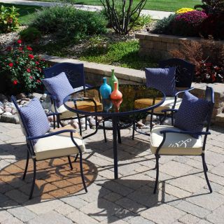 Sims Five Piece Dining Set   Patio Dining Sets