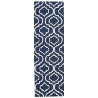 Linear Navy Area Rug by Nourison