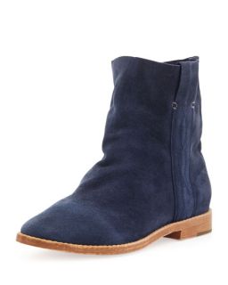 Joie Pinyon Suede Pull On Bootie, Denim