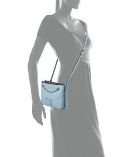 MARC by Marc Jacobs New Too Hot to Handle Double Decker Crossbody Bag, Ice Blue