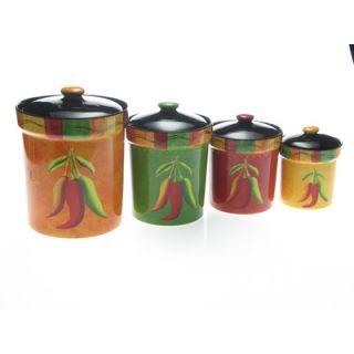 Certified International Caliente Canister (Set of 4)
