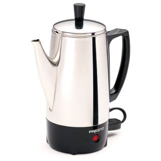 Presto 6 Cup Stainless Steel Coffee Maker