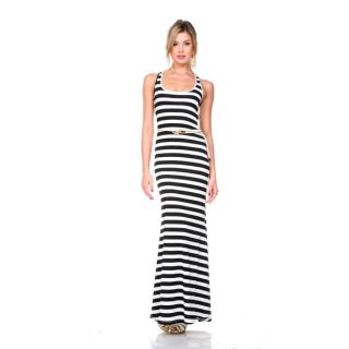 Stanzino Womens Striped X back Tank Dress   Shopping   Top