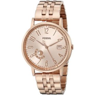 Fossil Womens ES3789 Vintage Muse Rose Tone Stainless Steel Watch