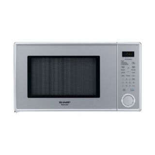 Sharp R228BS 0.7 Cubic Feet Stainless Steel Countertop Microwave Oven