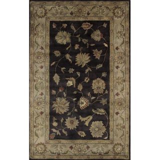 Charisma Eggplant / Ivory Roberts Area Rug