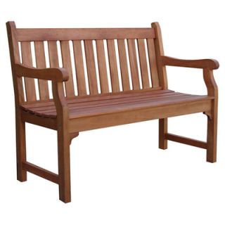 Vifah Outdoor Furniture Wood Garden Bench