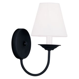 Livex Mendham 5272 04 2 Light Wall Sconce in Black   Wall Sconces