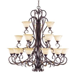 Olympus Tradition 21 Light Chandelier by World Imports Lighting