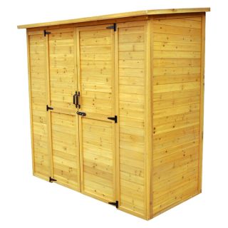 Brown Finish Extra Large Storage Shed   15422192  