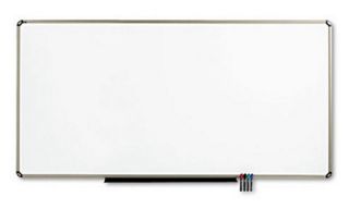 Quartet 96 x 48 in. Porcelain Euro Frame Dry Erase Board   Dry Erase Whiteboards