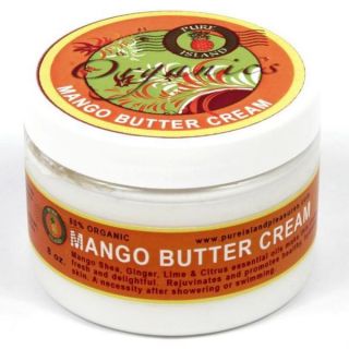 Pure Island 6 ounce Organic Cocoa Body Butter Cream