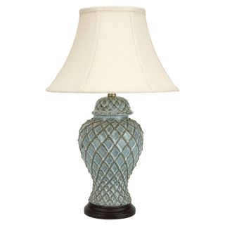 Oriental Furniture Classic Temple Jar Table Lamp   Table Lamps