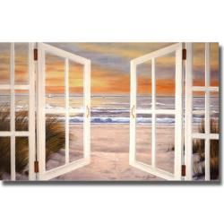 Diane Romanello Sunset Beach Canvas Art  ™ Shopping