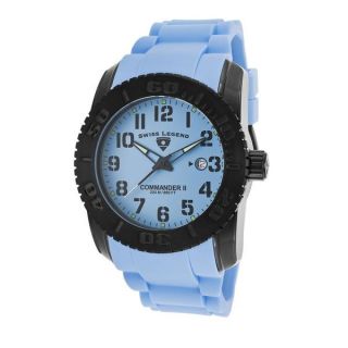 Swiss Legend Mens SL 10068 BB 012 Commander Light Blue Watch