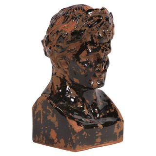 Howard Elliott Rustic Glazed Ancient Roman Male Bust