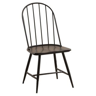 Powell Sechrest Dining Side Chair   Dark Brown   Set of 4