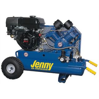 Jenny Products 8 HPGas Engine Two Stage Wheeled Portable Air