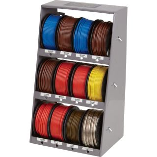 Ironton 12-Pc. Shop Wire Assortment — Model# MC900063  Electrical Wire