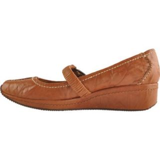 Womens Antia Shoes Grace Cognac Veg Crunch Full Grain Leather