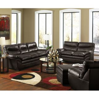 Simmons Upholstery Soho Bonded Leather Living Room Collection