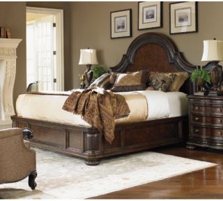 Lexington Home Brands Florentino Cavallino Platform Bed   Beds