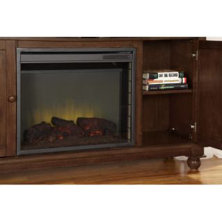 Pleasant Hearth Pearson Media Cabinet and 23 Electric Fireplace