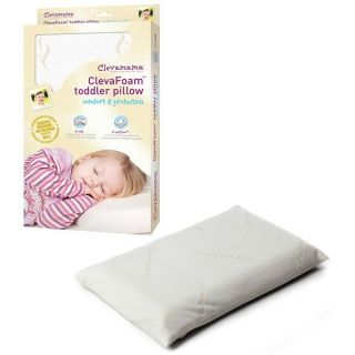 Clevamama ClevaFoam Toddler Pillow in White   16260198  