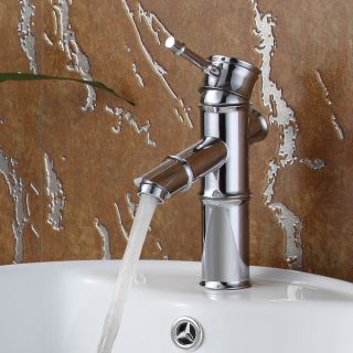 Elite Single Handle Lever Bathroom Faucet