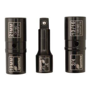 Ingersoll Rand Lug Nut Service Sockets — 3-Pc. Set, Model# SK4C3F  Lug Nut Sockets