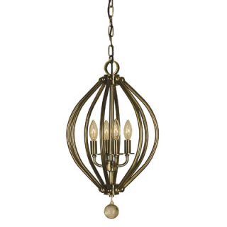 Dewdrop 4 Light Foyer Pendant by Framburg