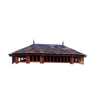 Monterey Oval Second Tier Roof for 10 W x 14 D Gazebo by Handy Home