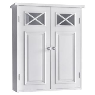 Dawson Wall Cabinet with Two Doors and Shelves   Wall Cabinets
