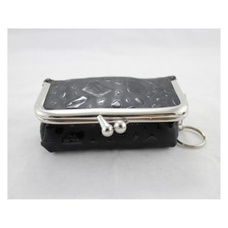 Rectangle Locket Jewelry Travel Case   Black   4L x 2.6W in.   Jewelry Boxes