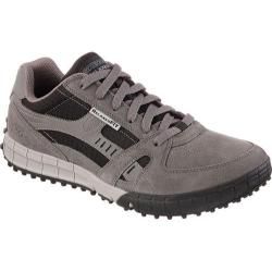 Mens Skechers Relaxed Fit Floater Charcoal/Black