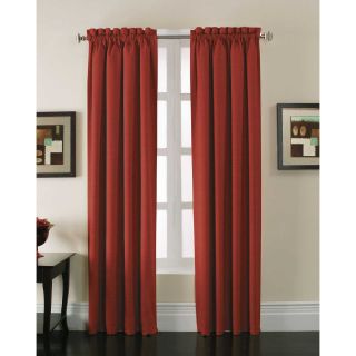 Arlee Home Fashions Stockton Woven Blackout Pole Top Panel Pair   Curtains