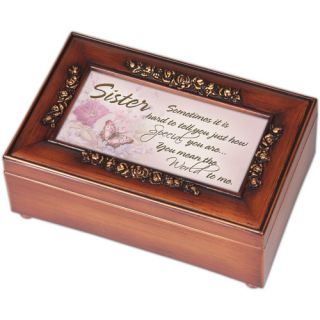 Petite Rose Sister Music Box by Cottage Garden