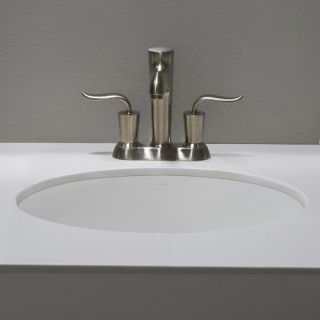 Kraus Elavo 21.25 x 17.24 Ceramic Oval Undermount Bathroom Sink with