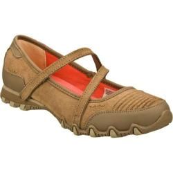 Womens Skechers Relaxed Fit Bikers Fashion Frontier Dark Taupe