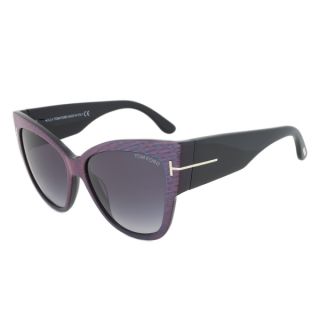 Tom Ford Anoushka Womens TF 371 01B Cat Eye Sunglasses