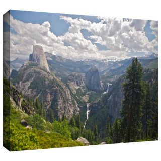 Art Wall Dan Wilson Yosemite Half Dome, Vernal Falls and Nevada Falls