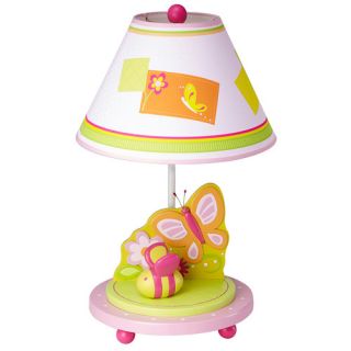 Guidecraft Gleeful Bugs 19 H Table Lamp with Empire Shade