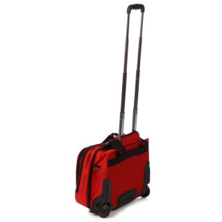 Delsey Helium Pro H Lite Red 17 inch Rolling Tote Bag  