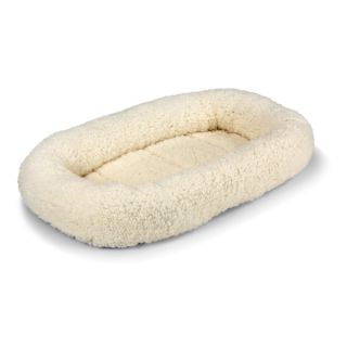PoochPlanet LuxuryLiner Deluxe Crate Cushion Extra Small Cream