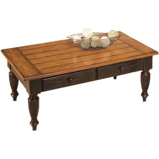 Altra Wildwood Rustic Grey Wood Veneer Coffee Table