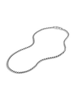 David Yurman 4mm Wheat Chain Necklace, 18L