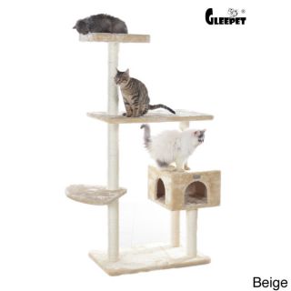 GleePet 56 inch Faux Fur Cat Tree   15700055   Shopping