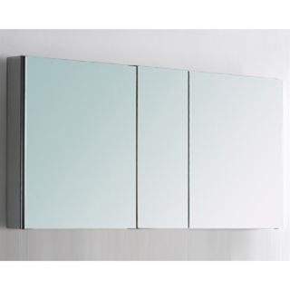 Fresca 50 Wide Bathroom Medicine Cabinet w/ Mirrors   17132162